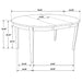 Gabriel 7 Pc Dining Set - Jax Mattress (Jacksonville, FL)
