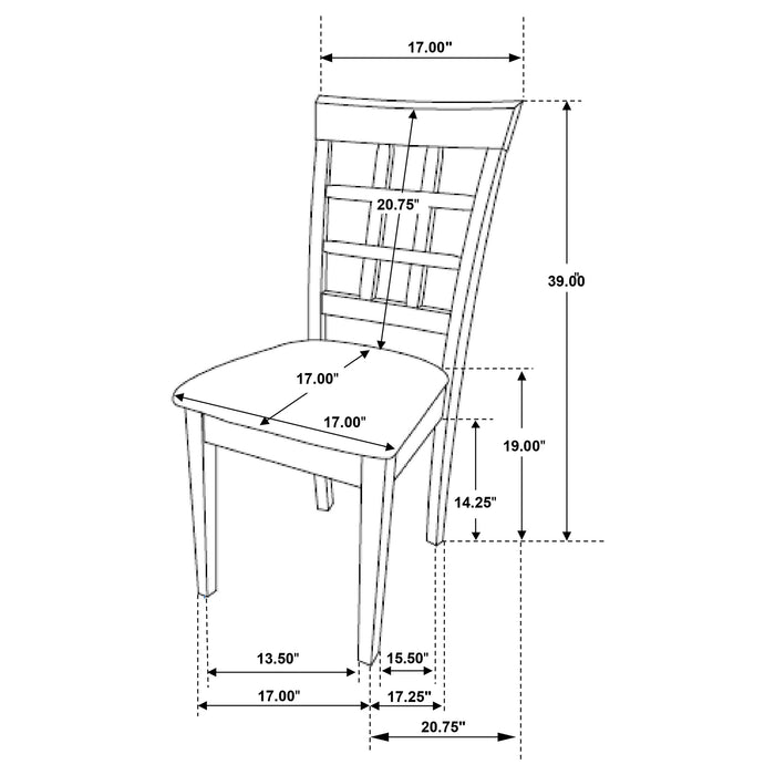 Gabriel 7 Pc Dining Set - Jax Mattress (Jacksonville, FL)