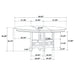 Lavon 5 Pc Counter Height Dining Sets - Jax Mattress (Jacksonville, FL)