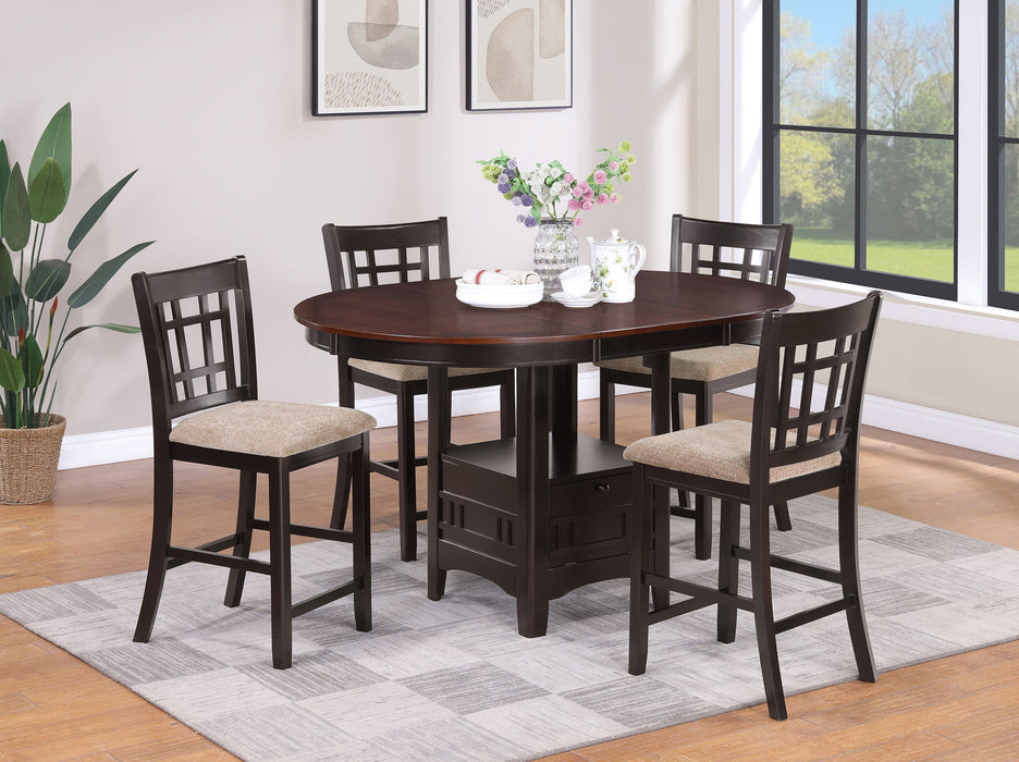 Lavon 5 Pc Counter Height Dining Sets - Jax Mattress (Jacksonville, FL)