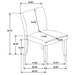 Cantley Side Chairs - Jax Mattress (Jacksonville, FL)
