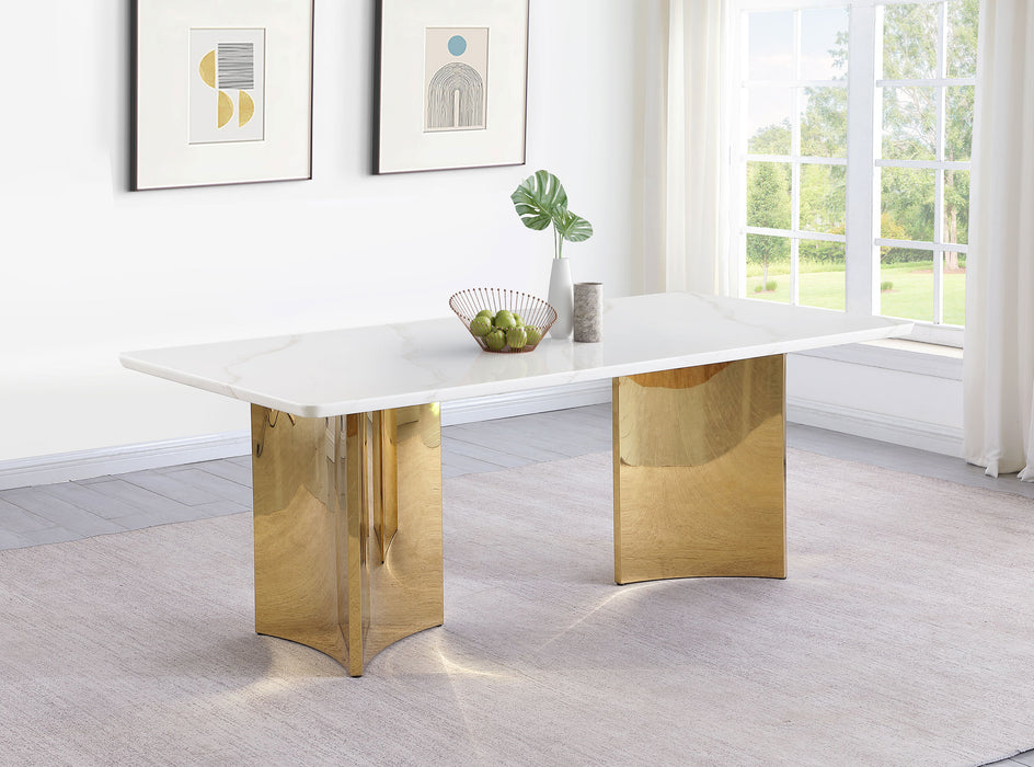 Tevlin Dining Table - Jax Mattress (Jacksonville, FL)