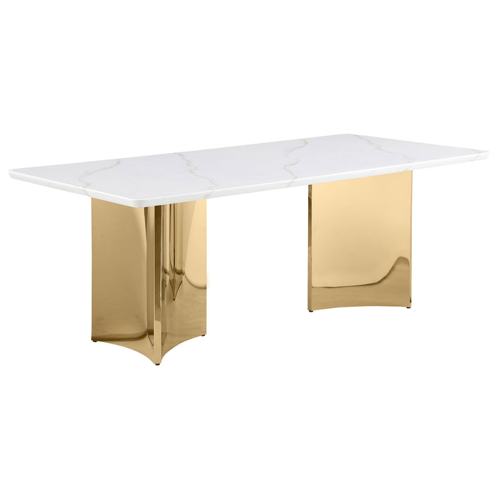 Tevlin Dining Table - Jax Mattress (Jacksonville, FL)