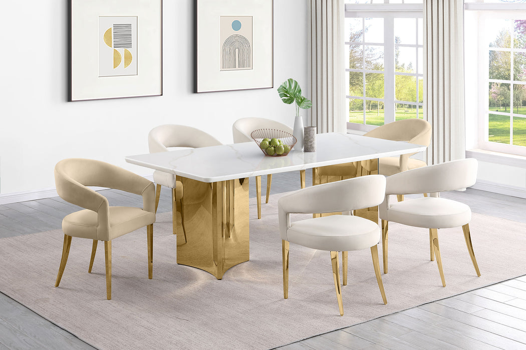 Tevlin Dining Table - Jax Mattress (Jacksonville, FL)
