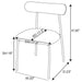 Anzio Side Chair - Jax Mattress (Jacksonville, FL)