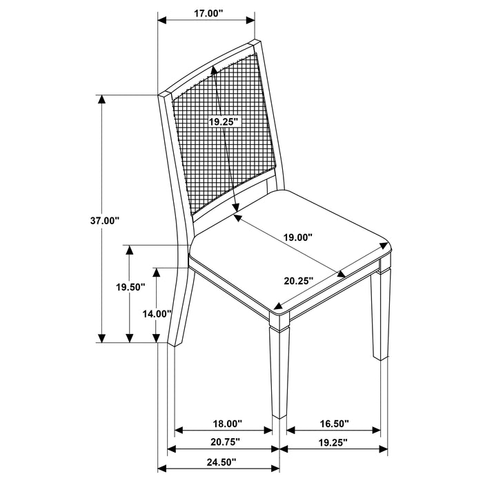 Matisse Side Chair - Jax Mattress (Jacksonville, FL)