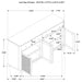 Arini Sideboards - Jax Mattress (Jacksonville, FL)