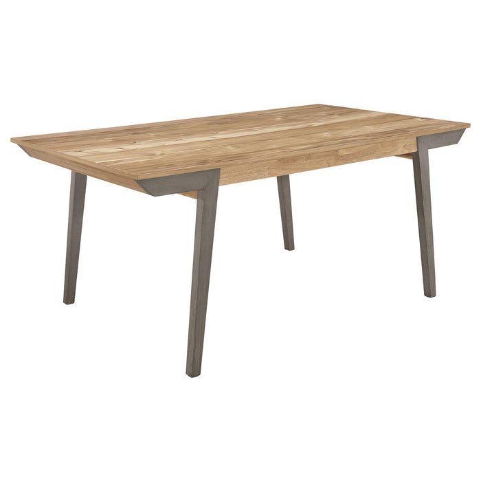 Nogales Wooden Dining Table Acacia and Coastal Grey - Jax Mattress (Jacksonville, FL)
