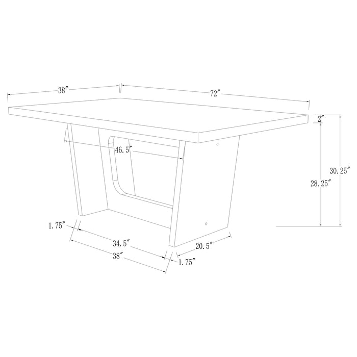 Sherry 7 Pc Dining Set - Jax Mattress (Jacksonville, FL)