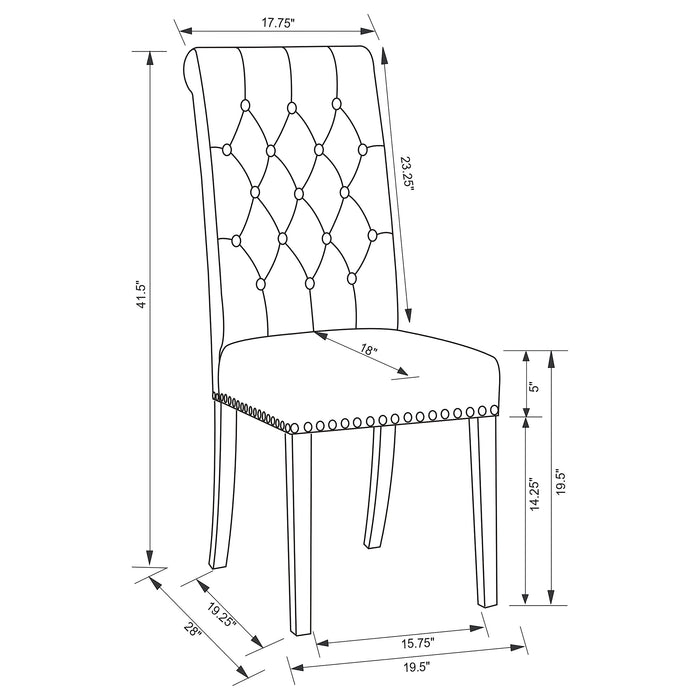 Sherry 7 Pc Dining Set - Jax Mattress (Jacksonville, FL)
