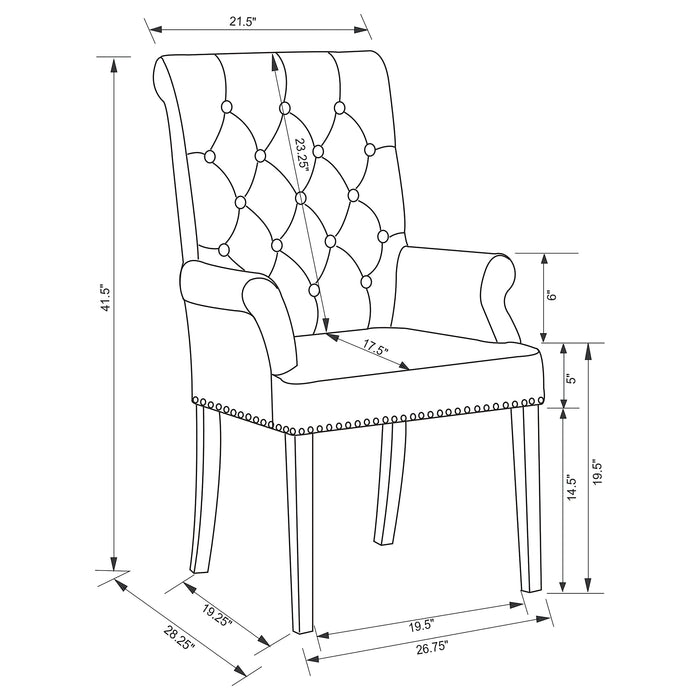 Sherry 7 Pc Dining Set - Jax Mattress (Jacksonville, FL)
