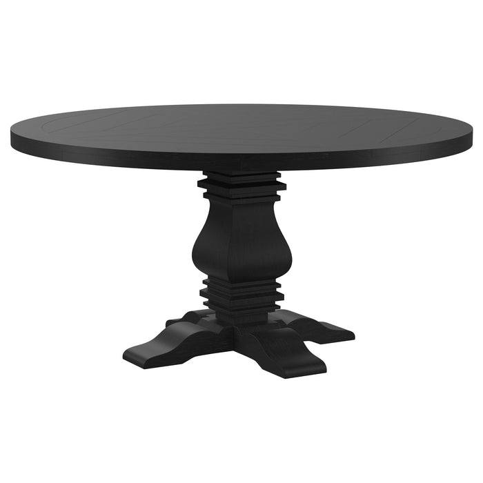 Florence Dining Tables Black - Jax Mattress (Jacksonville, FL)