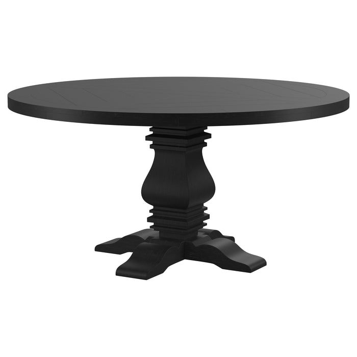 Florence Dining Tables Black - Jax Mattress (Jacksonville, FL)