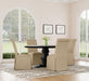 Florence Dining Tables Black - Jax Mattress (Jacksonville, FL)