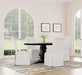 Florence Dining Tables Black - Jax Mattress (Jacksonville, FL)