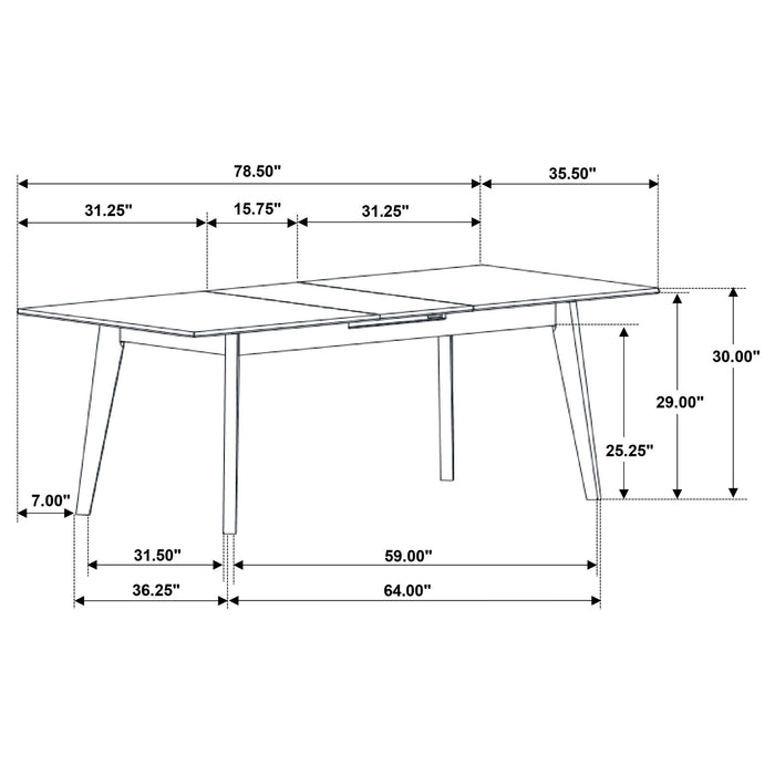 Crestmont 5 Pc Dining Set - Jax Mattress (Jacksonville, FL)