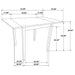 Kelso 5 Pc Dining Sets - Jax Mattress (Jacksonville, FL)