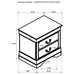 Louis Philippe 4 & 5 Piece Bedroom Set Full, Twin, King, & Queen - Jax Mattress (Jacksonville, FL)