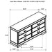 Louis Philippe 4 & 5 Piece Bedroom Set Full, Twin, King, & Queen - Jax Mattress (Jacksonville, FL)