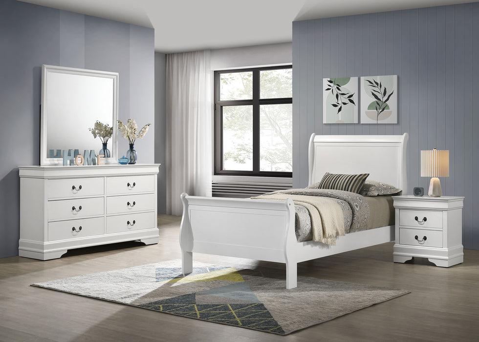 Louis Philippe 4 & 5 Piece Bedroom Set Full, Twin, King, & Queen - Jax Mattress (Jacksonville, FL)