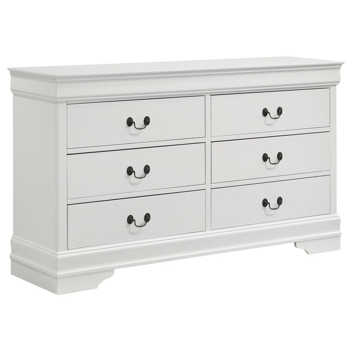 Louis Philippe 4 & 5 Piece Bedroom Sets Twin & Queen