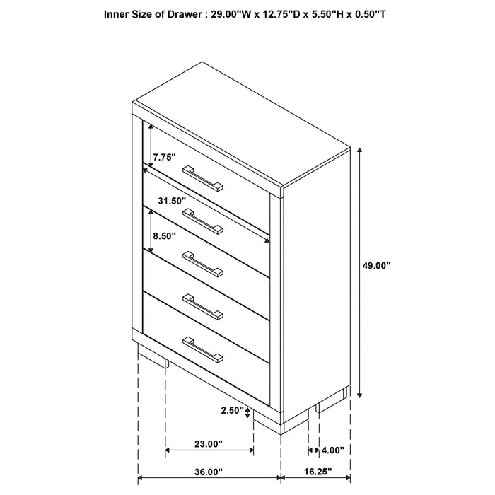 Jessica Minimalistic Platform Bedroom Set - Jax Mattress (Jacksonville, FL)