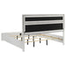 Miranda California King, E.King, Queen, Full, & Twin Bed Black & White - Jax Mattress (Jacksonville, FL)