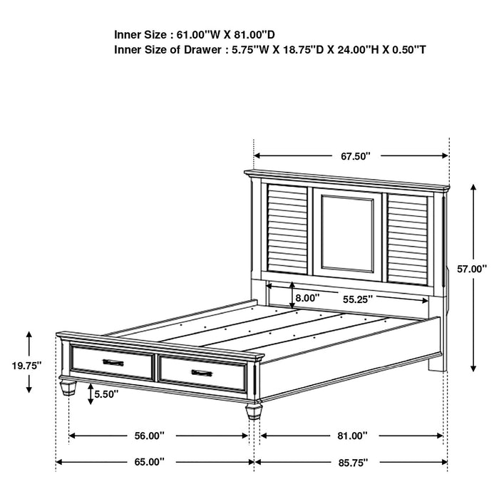 Franco Bedroom Sets - Jax Mattress (Jacksonville, FL)