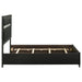 Miranda California King, E.King, Queen, Full, & Twin Bed Black & White - Jax Mattress (Jacksonville, FL)