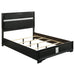 Miranda California King, E.King, Queen, Full, & Twin Bed Black & White - Jax Mattress (Jacksonville, FL)