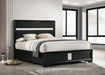 Miranda California King, E.King, Queen, Full, & Twin Bed Black & White - Jax Mattress (Jacksonville, FL)