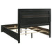 Miranda California King, E.King, Queen, Full, & Twin Bed Black & White - Jax Mattress (Jacksonville, FL)