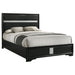 Miranda California King, E.King, Queen, Full, & Twin Bed Black & White - Jax Mattress (Jacksonville, FL)
