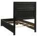 Miranda California King, E.King, Queen, Full, & Twin Bed Black & White - Jax Mattress (Jacksonville, FL)