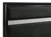 Miranda California King, E.King, Queen, Full, & Twin Bed Black & White - Jax Mattress (Jacksonville, FL)