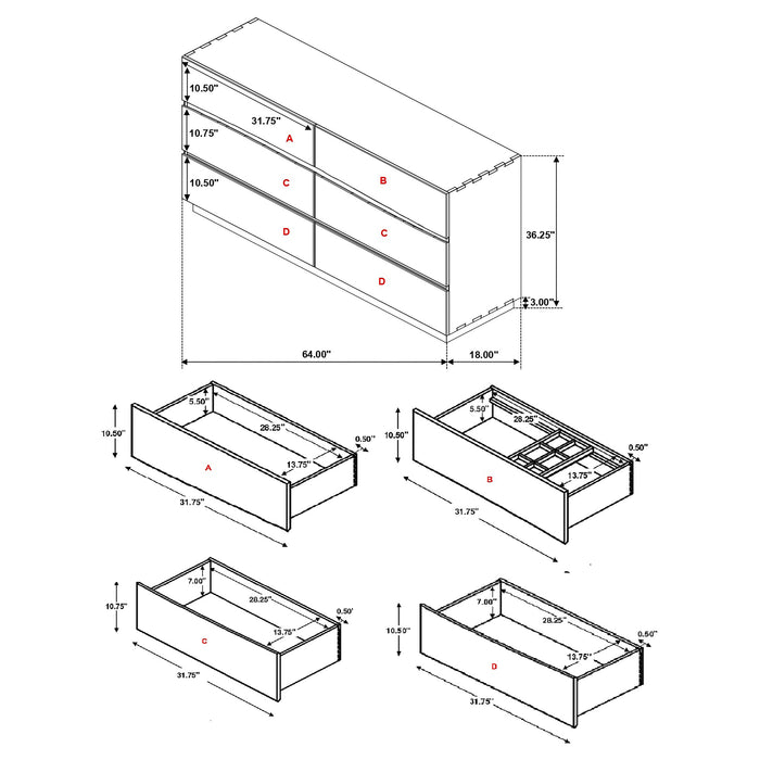 Winslow Bedroom Set Smokey Walnut - Jax Mattress (Jacksonville, FL)