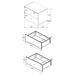 Winslow Bedroom Set Smokey Walnut - Jax Mattress (Jacksonville, FL)