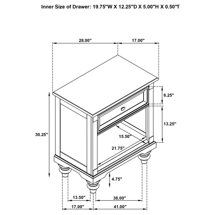 Andover 4 & 5 Piece Bedroom Set King, Queen, & Cal.King