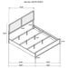 Cavelle 4 & 5 Piece Bedroom Set Queen & E.King - Jax Mattress (Jacksonville, FL)