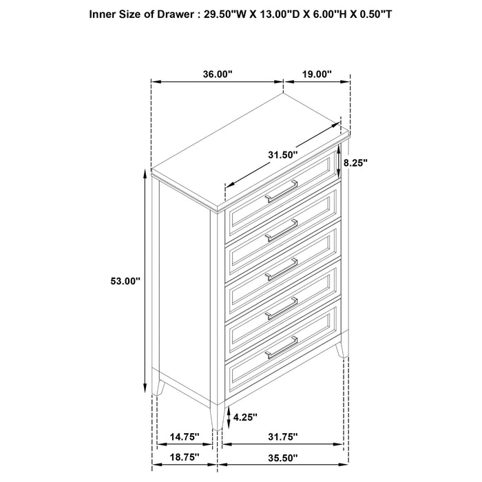 Marielle Chest - Jax Mattress (Jacksonville, FL)