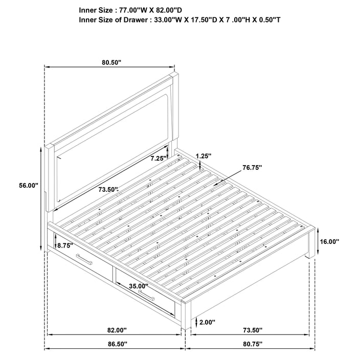 Kenora 5 Pc Bedroom Set - Jax Mattress (Jacksonville, FL)