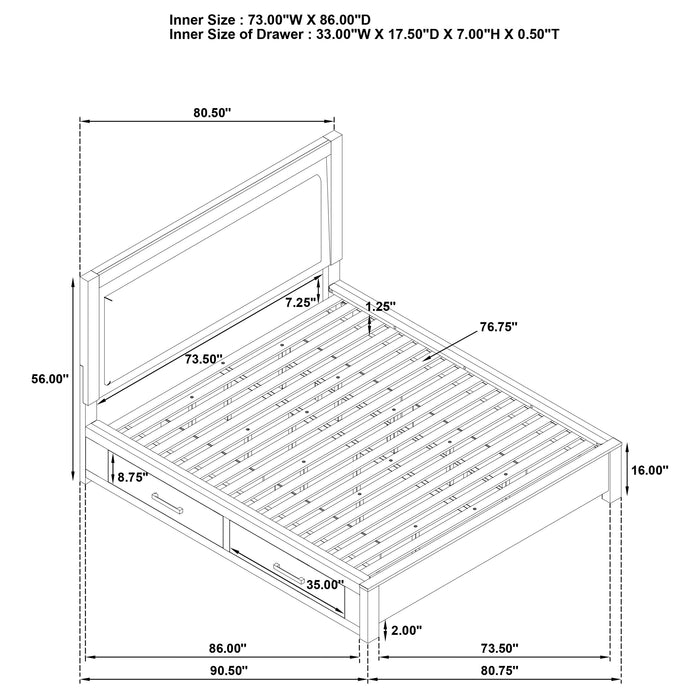 Kenora 5 Pc Bedroom Set - Jax Mattress (Jacksonville, FL)