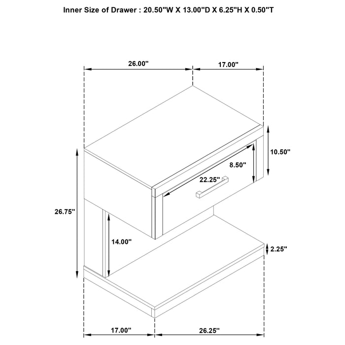Kenora 5 Pc Bedroom Set - Jax Mattress (Jacksonville, FL)