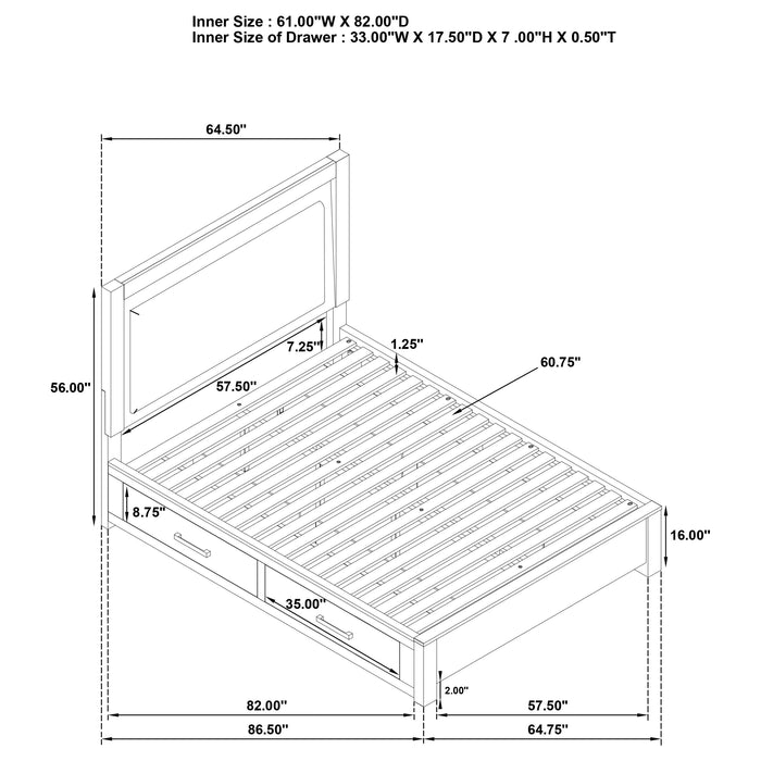 Kenora 5 Pc Bedroom Set - Jax Mattress (Jacksonville, FL)