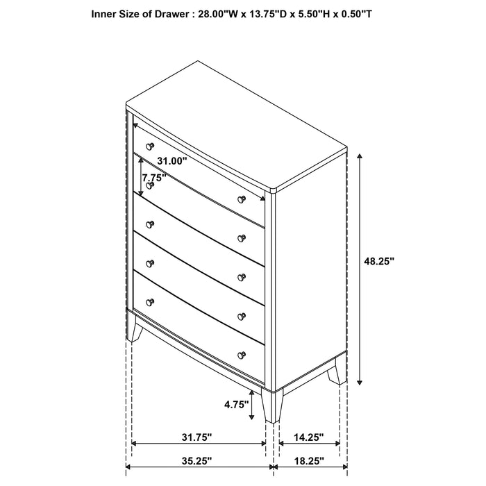 Granada Chest - Jax Mattress (Jacksonville, FL)
