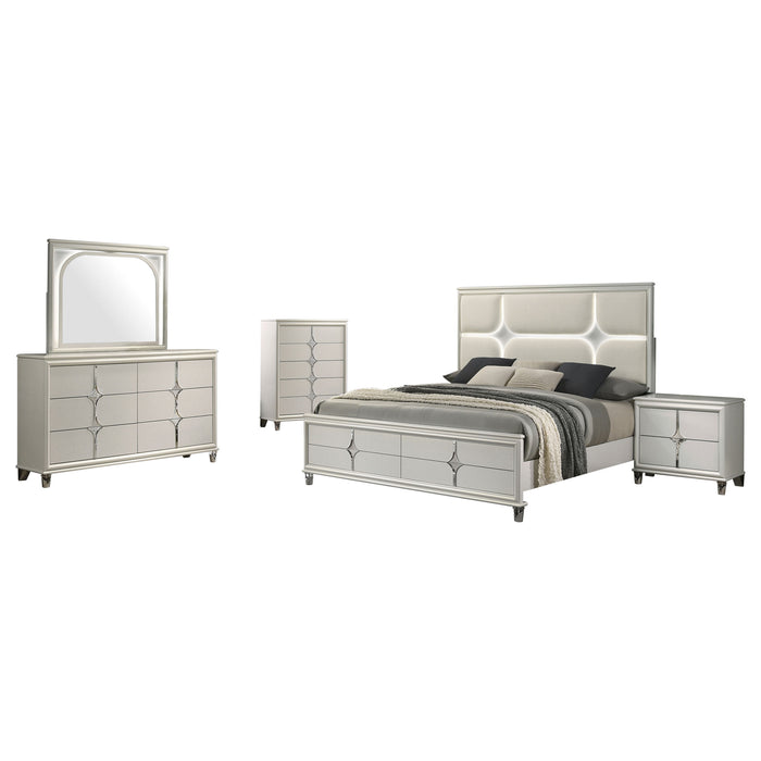 Olivia 4 & 5 Piece Bedroom Set E.King, Queen, & Cal.King - Jax Mattress (Jacksonville, FL)