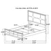 Olivia 4 & 5 Piece Bedroom Set E.King, Queen, & Cal.King - Jax Mattress (Jacksonville, FL)