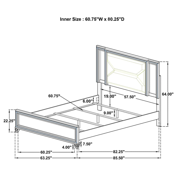 Marmore California King, E.King, & Queen Bed - Jax Mattress (Jacksonville, FL)