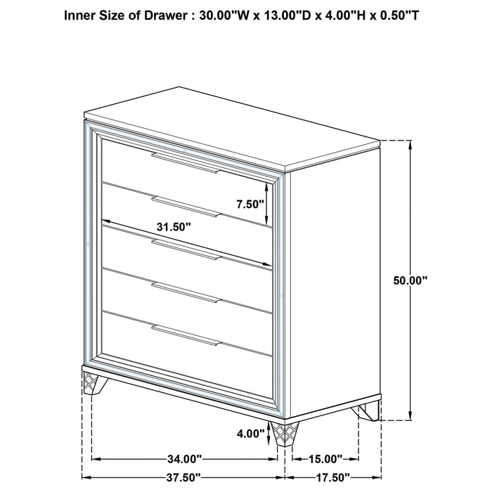 Marmore Chest - Jax Mattress (Jacksonville, FL)
