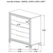Marmore Chest - Jax Mattress (Jacksonville, FL)
